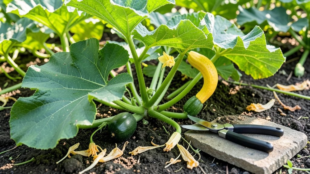 How to Prune Squash Plants: Boost Yield With Strategic Vine Trimming