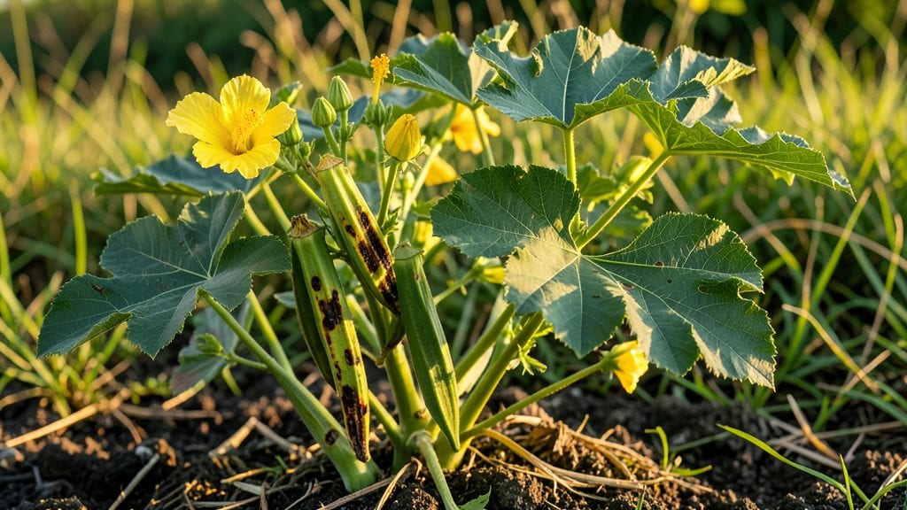 Okra Plant Diseases: Diagnose and Treat Common Fungal Issues Early