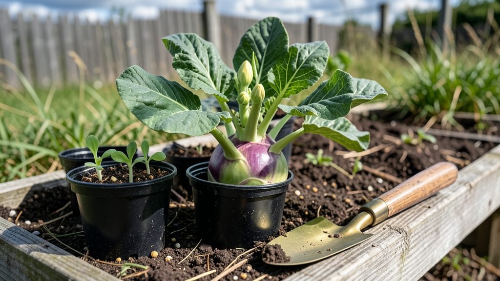Planting Kohlrabi Seeds: Fast-Growing Harvest in 45 Days