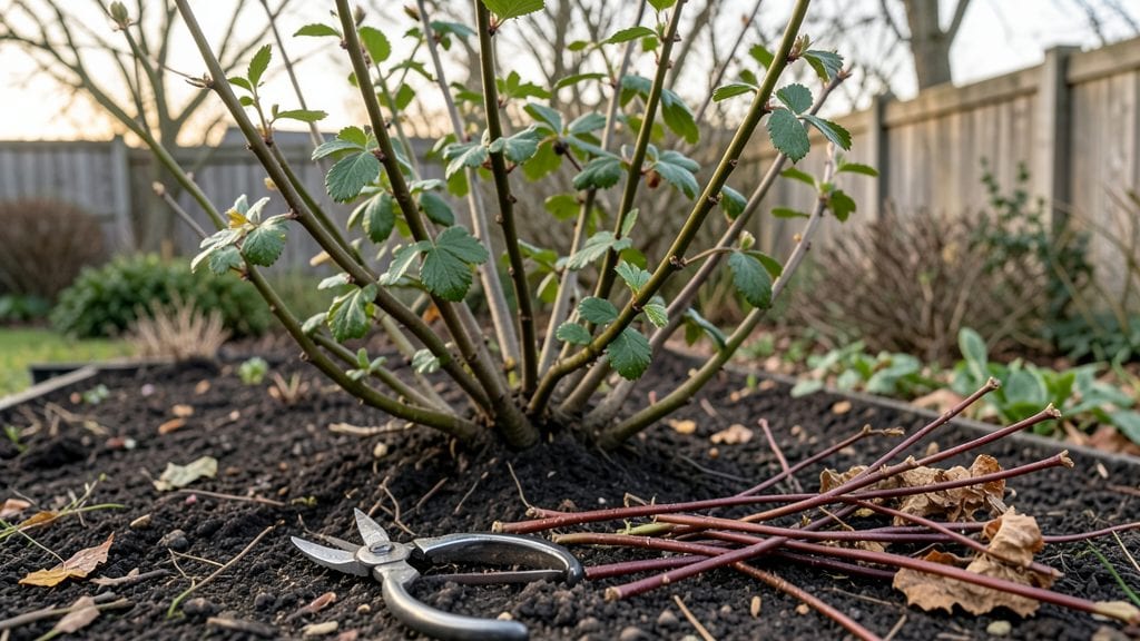 Pruning Blackcurrant Plants: Late-Winter Technique for Stronger Growth