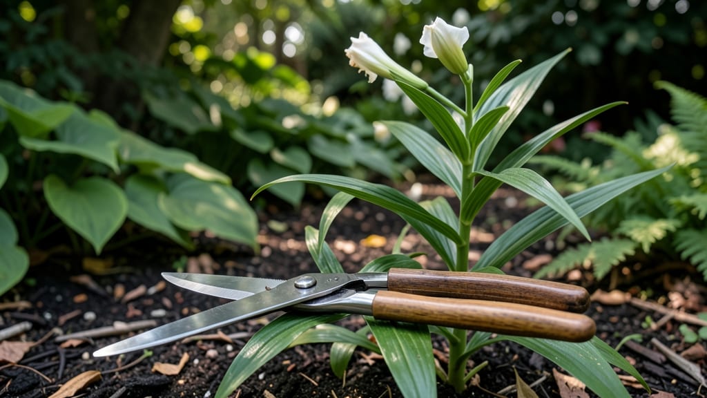 Trim Lily Plants: Precision Cuts for Bushier Blooms Year-Round