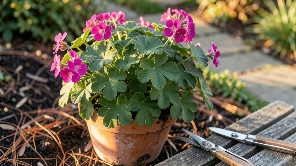 Trimming Geranium Plants: Year-Round Blooms With 2 Simple Cuts